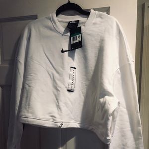 White nike sweater